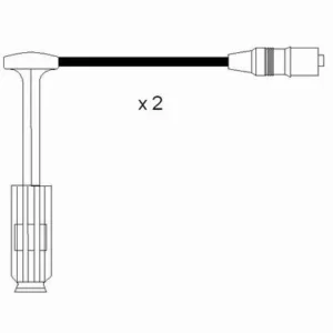 Buji Kablo Seti Mercedes E-Serisi W210 Kasa 2000-2002 BZEF1412