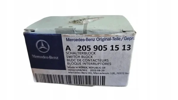 Cam Açma Düğmesi Tekli Mercedes C-GLC-VİTO Serileri W205, W253, W447 Kasa 2015-2019 A2059051513