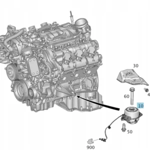 Sol Motor Kulağı Mercedes ML-Serisi W166 Kasa 2014-2018 A1662400300