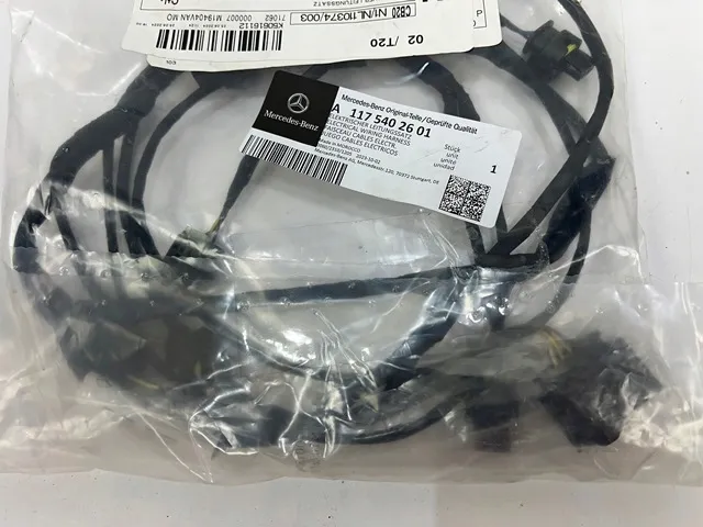 Arka Park Sensör Tesisatı Mercedes CLA-Serisi W117 Kasa 2014-2017 A1175402601