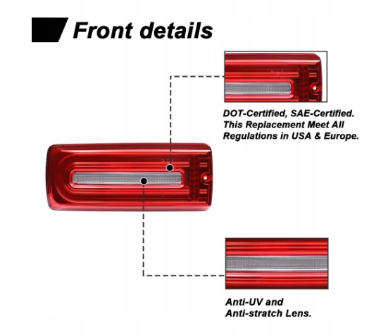 Arka Sol Stop Mercedes G-Serisi W463 Kasa 2000-2020 A4638201964