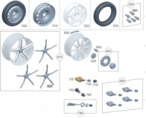 Lastik Basınç Sensörü Mercedes GT-C-S-SL-GLC-EQE-EQS Serileri W192, W206, W223, W232, W254, W294, W295, W296, W297 Kasa 2015-2023 A0009058413