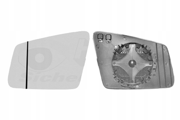 Sol Ayna Camı Mercedes CLA-GLA-A-C-E-S Serileri W117, W156, W176, W204, W207, W212, W221 Kasa 2012-2018 A2128101721