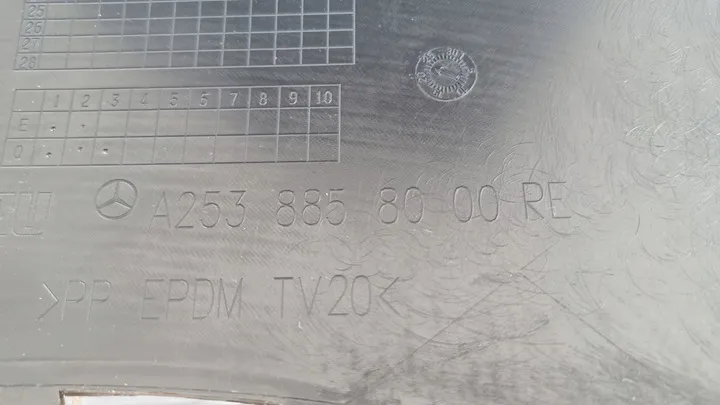 Ön Tampon Sağ Alt Köşe Mercedes GLC-Serisi W253 Kasa 2015-2019 A2538858000