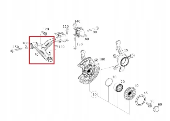 Sağ Alt Tabla Mercedes CLA-A-B Serileri W117, W176, W246 Kasa 2009-2016 A2463304800