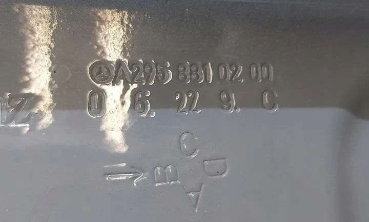 Sağ Ön Çamurluk Mercedes EQE-Serisi W295 Kasa 2022-2024 A2958810200