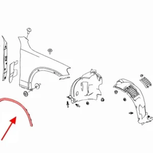 Sağ Ön Dodik Mercedes GLC-Serisi W253 Kasa 2015-2019 A2538850622
