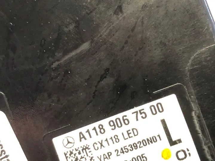 Sol Dış Stop Mercedes A-Serisi W118 Kasa 2020-2024 A1189067500